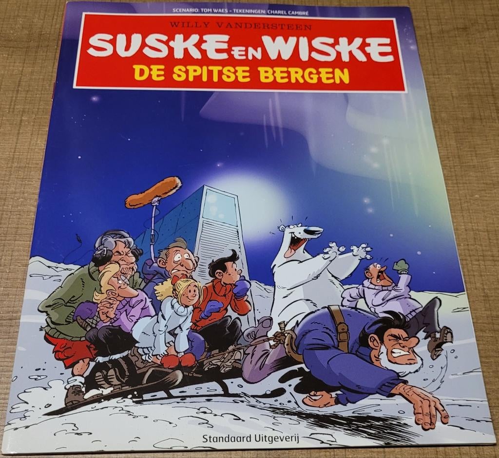 Speciale stripuitgave Suske en Wiske: De spitse bergen, Eén stripboek, Ophalen of Verzenden, Zo goed als nieuw