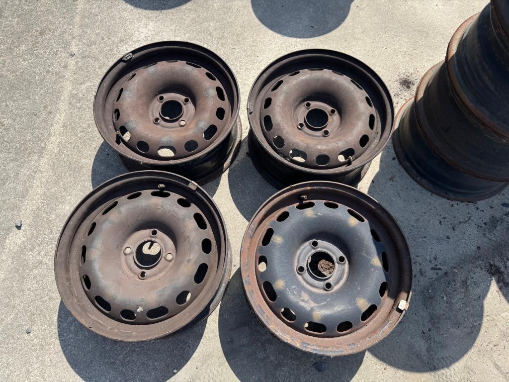 Velgen van 4 plaatstaal Citroën Berlingo/Peugeot Partner, Ophalen, Gebruikt, Citroën