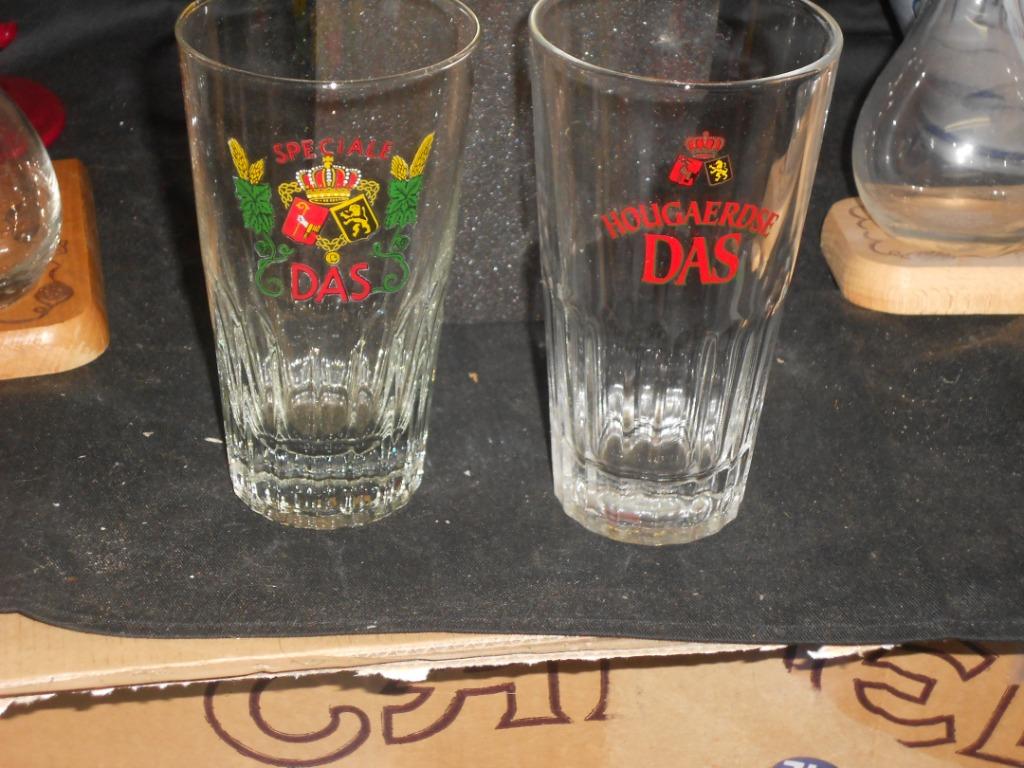 Bierglazen.Speciale Das.Hougaerde.Val Dieu.Cristal.Wieze.D52, Verzamelen, Biermerken, Zo goed als nieuw, Glas of Glazen, Brand