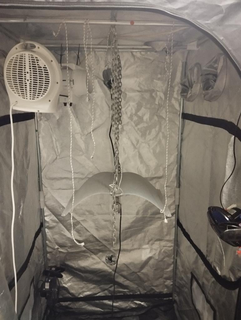 Kit complet culture indoor – tente + accessoires + éclairage, Jardin & Terrasse, Produits de culture, Enlèvement, Utilisé, Tente de culture