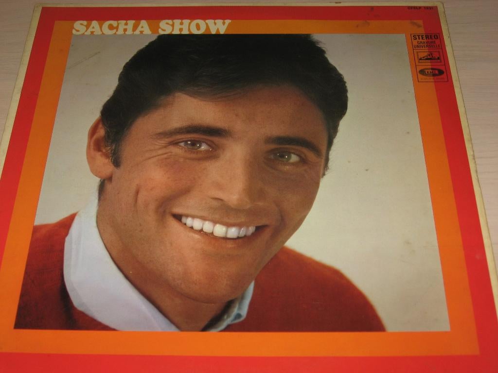 Disque vinyl 33 tours sacha distel sacha show, Enlèvement ou Envoi, 1960 à 1980, Comme neuf