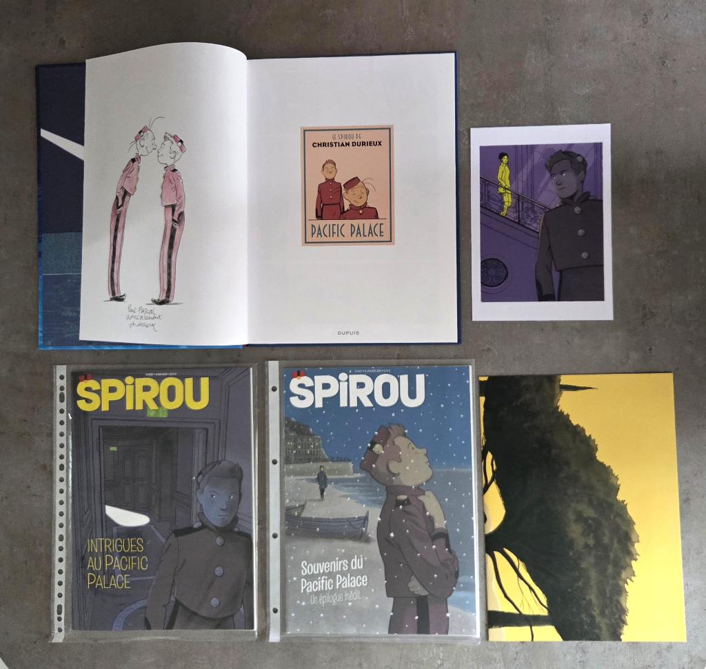 Spirou toewijding „Pacific Palace” EO negen, Durieux, Eén stripboek, Nieuw, Ophalen of Verzenden