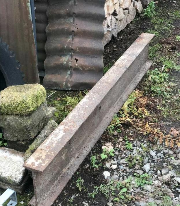 Poutrelle en i, Enlèvement, Utilisé, Fer