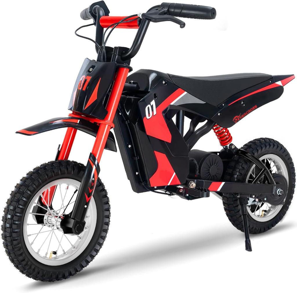 Elektrische Dirtbike Crossmotor  Cross Bike Kindermotor Rood, Enlèvement ou Envoi, Neuf
