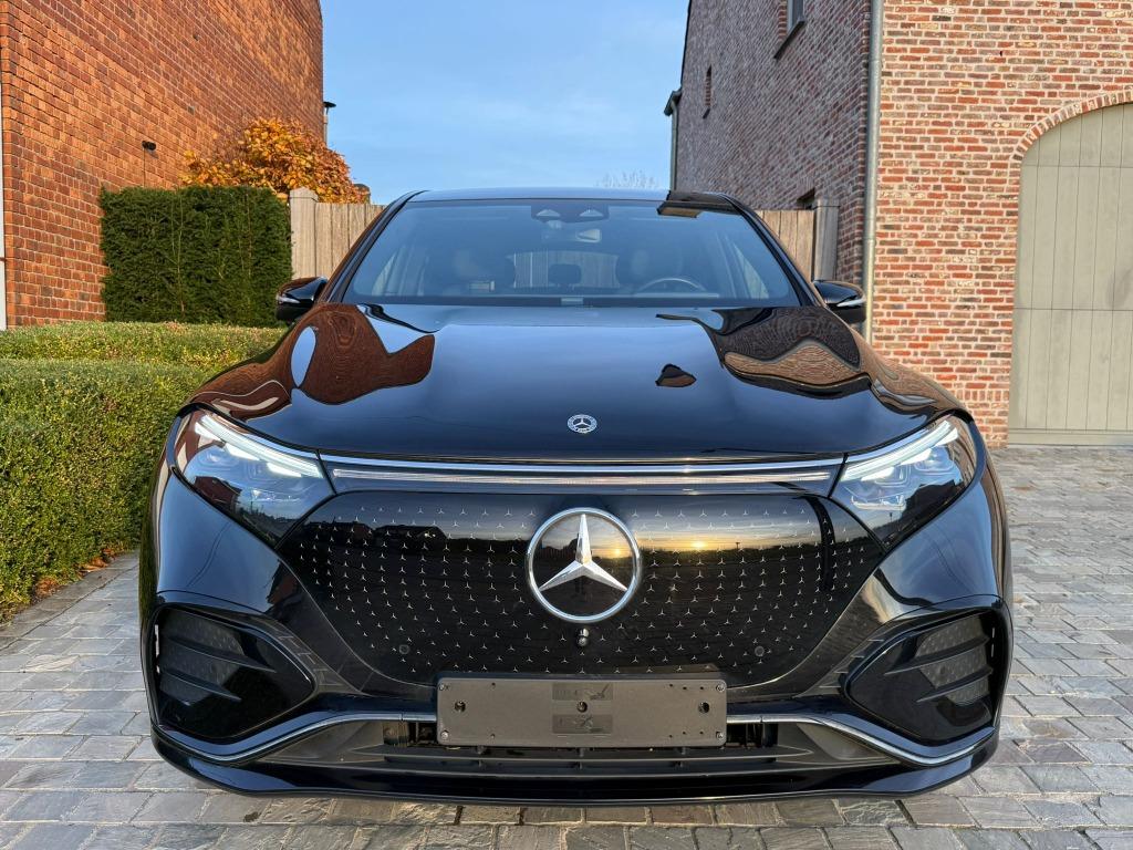Mercedes-Benz EQS SUV 450 4MATIC AMG Line | FULL OPTIE, Auto's, Automaat, Zwart, Leder, 5 zetels