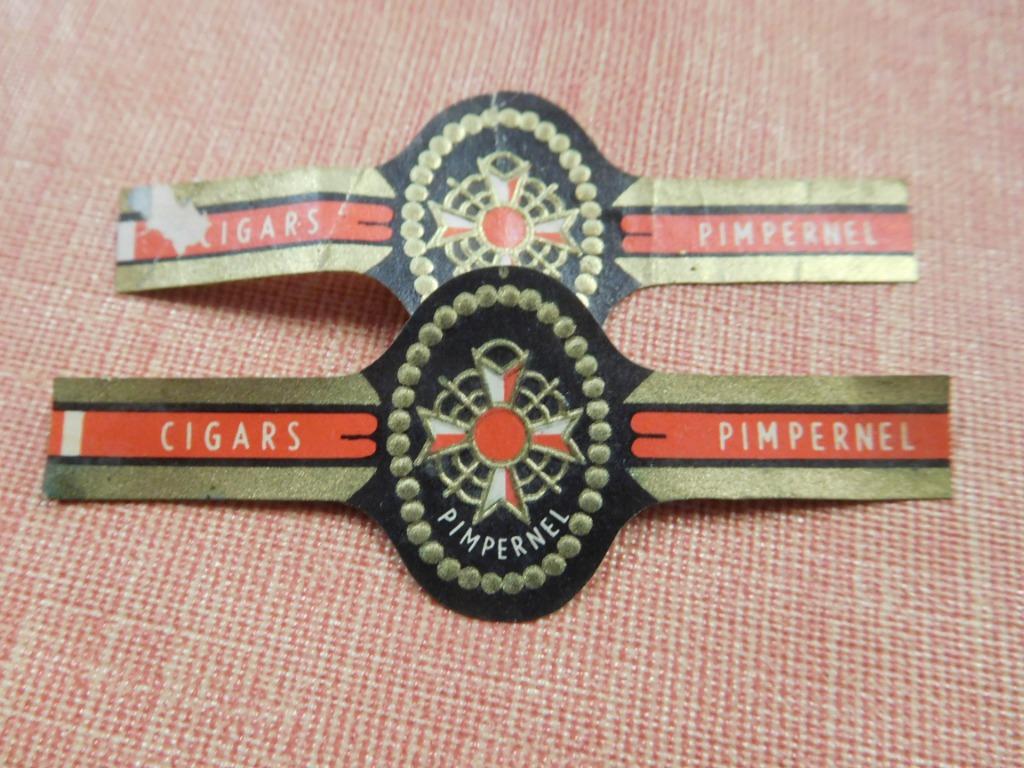 Bague de cigare fabricant Pimpernel, Collections, Enlèvement ou Envoi, Utilisé, Bagues de cigare