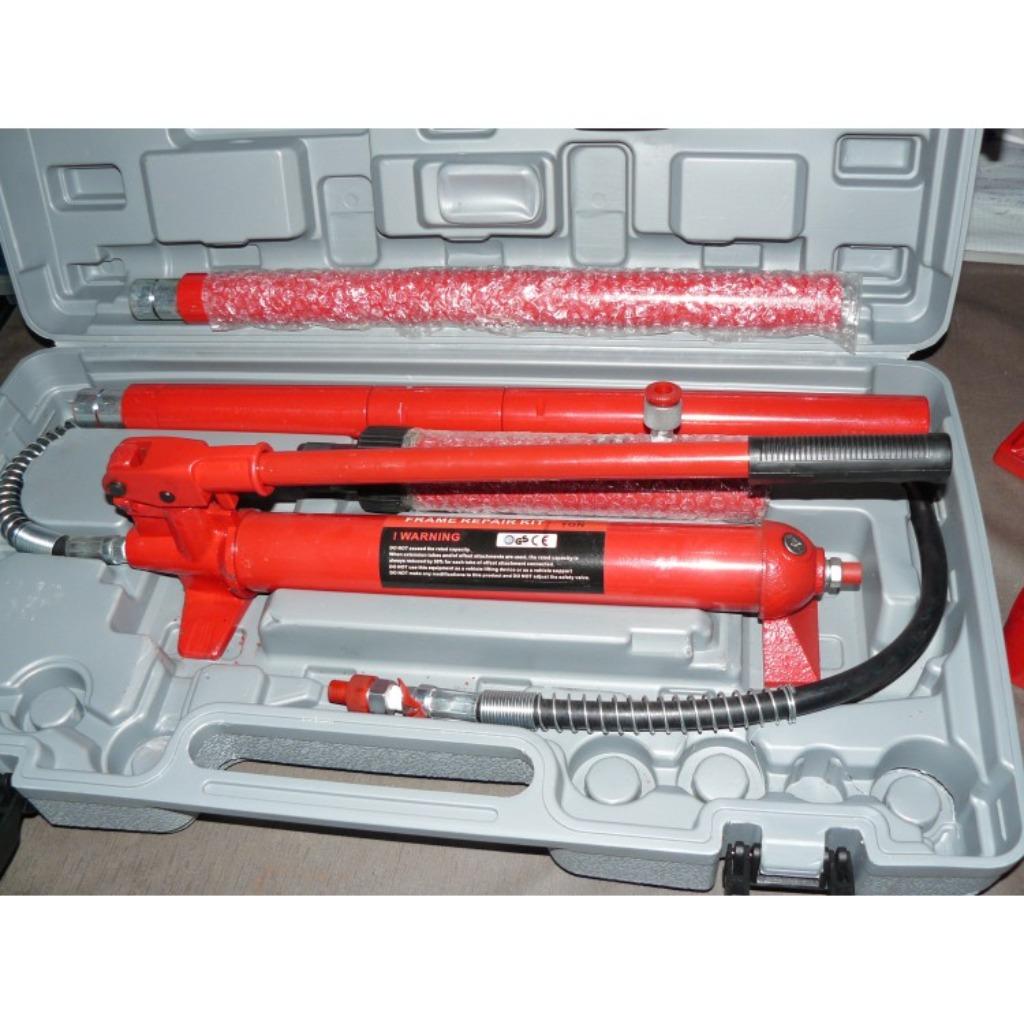 Kit hydraulique de débosselage et de réparation de 10 tonnes, Autos : Divers, Outils de voiture, Envoi, Neuf