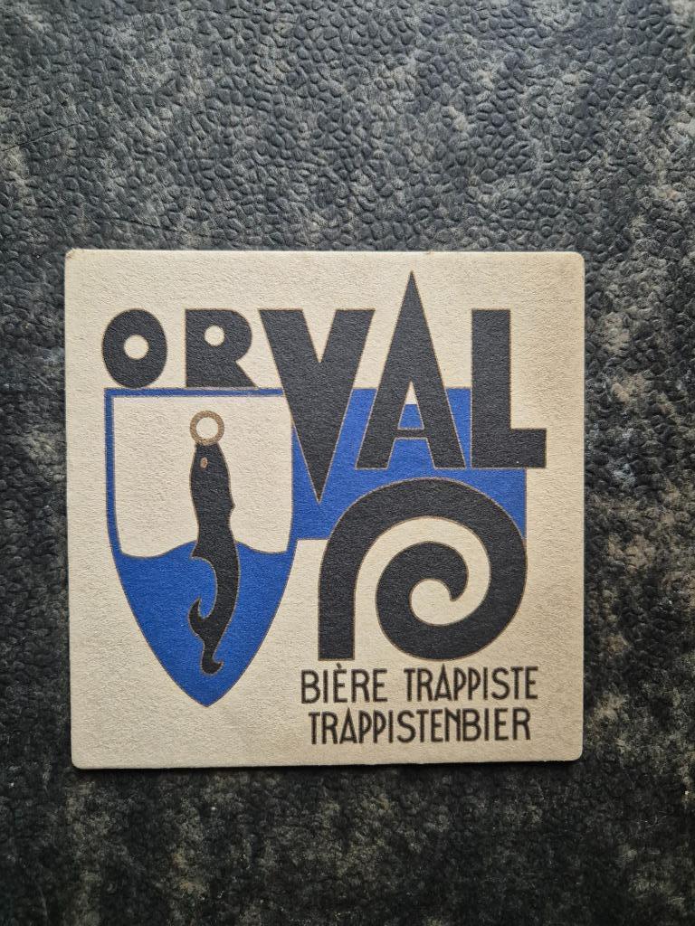 Sous bock Orval (modèle 5), Collections, Enlèvement ou Envoi, Utilisé, Sous-bock, Autres marques