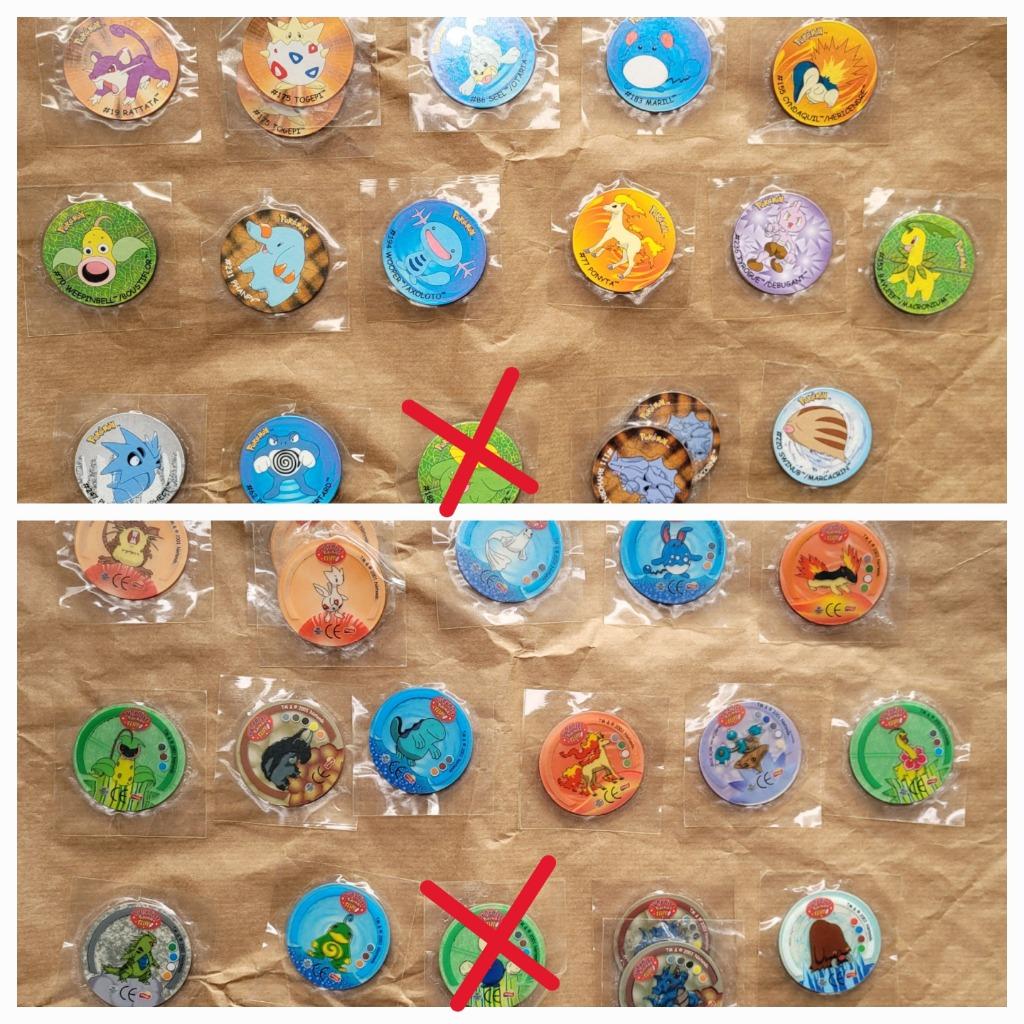 15 autres films de la série Surprise Pokémon flippo 1 à 45, Collections, Envoi, Olympique, Flippos en vrac