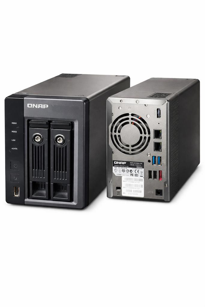QNAP TS-269 Pro NAS + 1TB HDD, Ophalen of Verzenden, Gebruikt