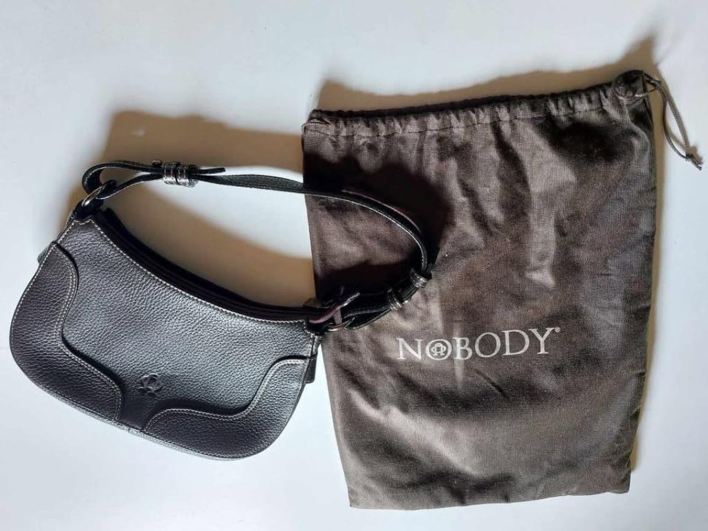 Nobody donkerbruine handtas, Enlèvement, Sac à main