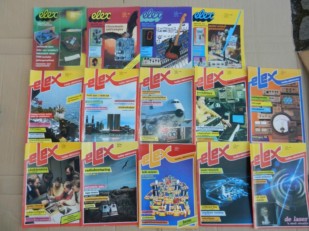 Tijdschriften Elex Elektuur, Boeken, Ophalen