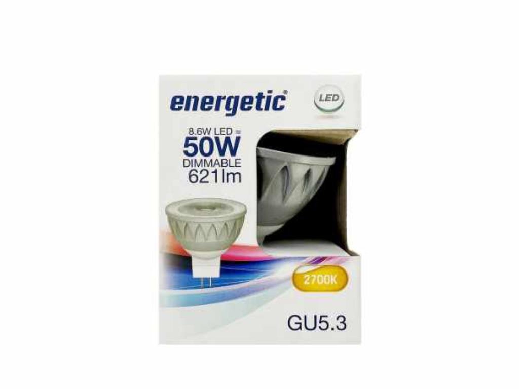 ledspot 12 volt en 8,6 watt : set van 10 stuks, Neuf, Enlèvement ou Envoi, Spot encastrable ou Spot mural, Métal ou Aluminium