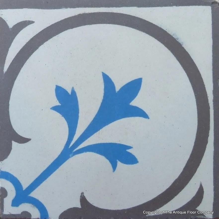 gezocht cementtegel bleu Lilly van Den Ouden Tegels, Doe-het-zelf en Bouw, Tegels, Ophalen of Verzenden, Vloertegels