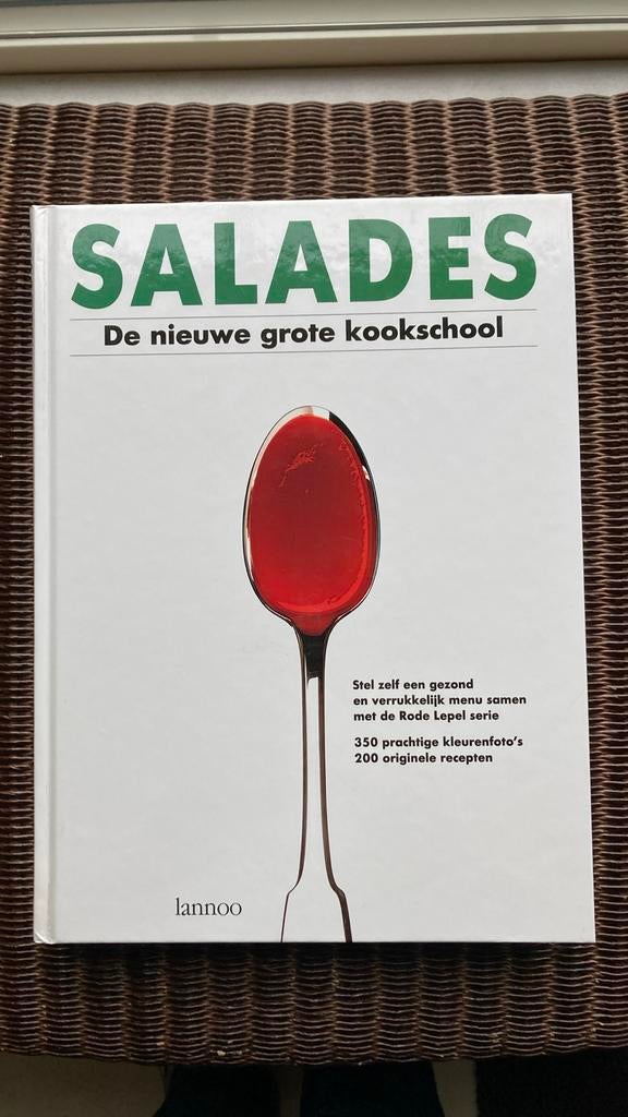 De nieuwe grote kookschool  salades, Boeken, Ophalen of Verzenden, Nieuw, Lannoo, Europa