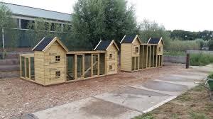 Kippenhok met ren kippenverblijf ook maatwerk, Ophalen of Verzenden, Nieuw, Hout, Volière