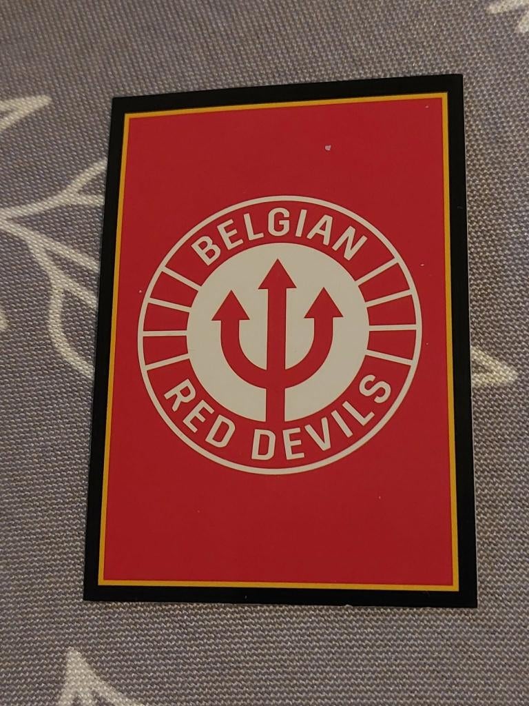 Panini / Sticker / Belgian Red Devils, Collections, Envoi, Neuf, Affiche, Image ou Autocollant