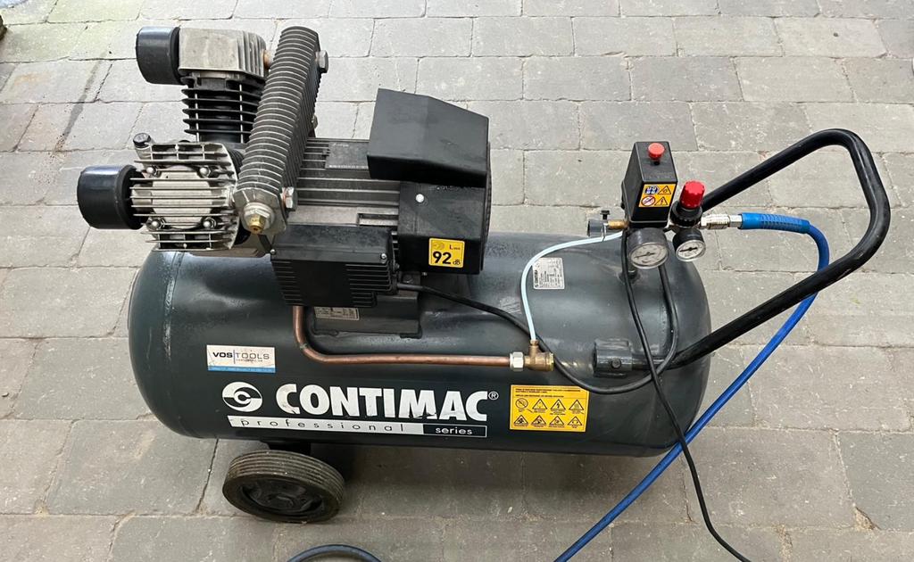 Compresseur Contimac 400/litre/min., Bricolage & Construction, Compresseurs, Comme neuf, Enlèvement