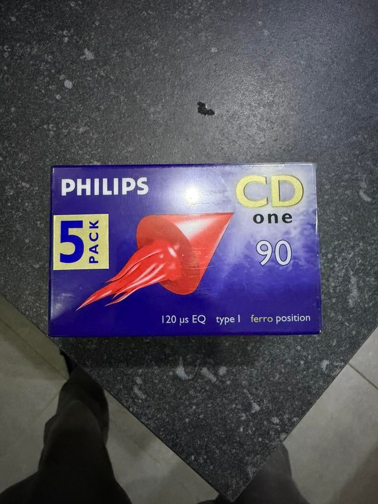 Phillips CD One 90, TV, Hi-fi & Vidéo, Decks cassettes, Philips, Enlèvement