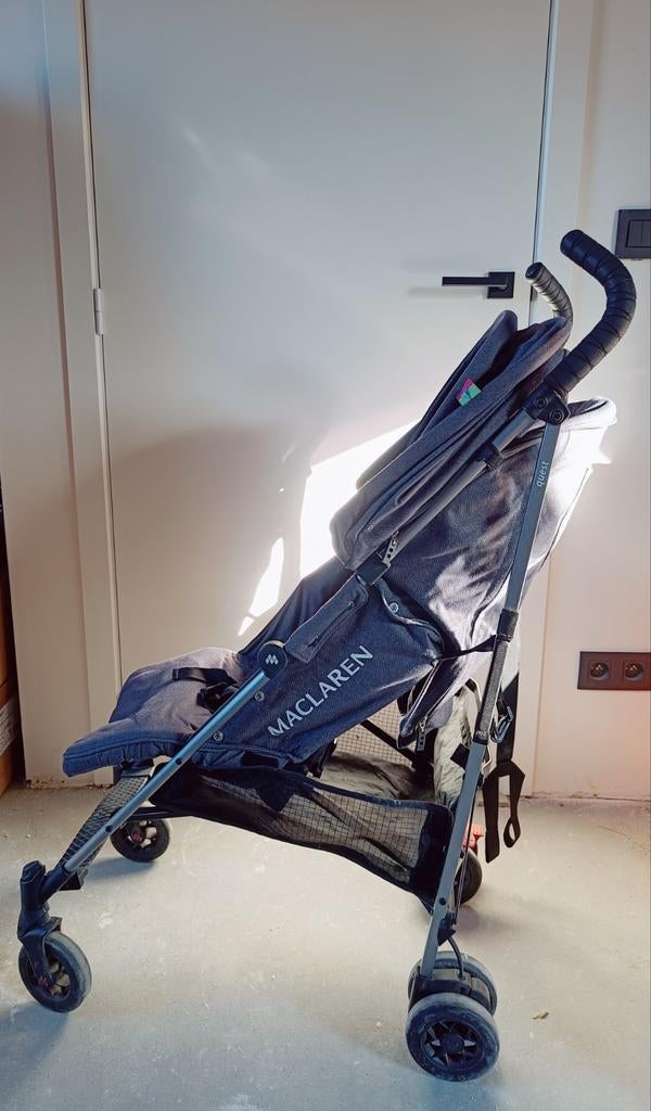 Maclaren Quest poussette (denim), Enfants & Bébés, Buggys, Enlèvement, Maclaren
