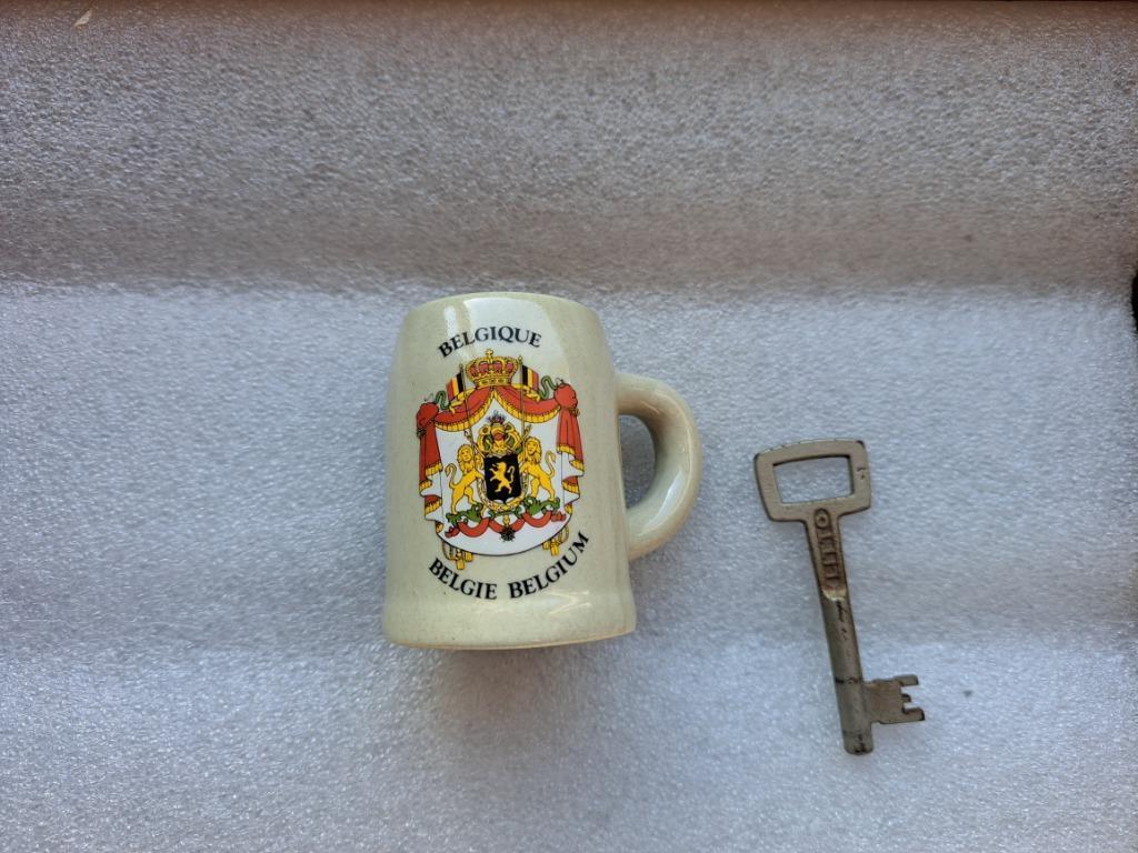 belgicana petite chope blason belgique, Enlèvement ou Envoi