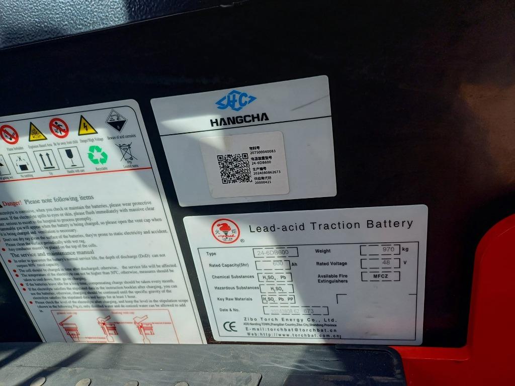 VDM&S Chariot élévateur  NEUF!!! 2025 1,8T électrique, Enlèvement ou Envoi, Neuf, Électrique