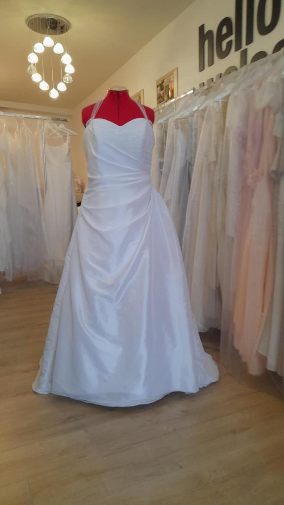 NIEUWE TROUWJURK TE KOOP, Enlèvement, Neuf, Blanc, Robe de mariée