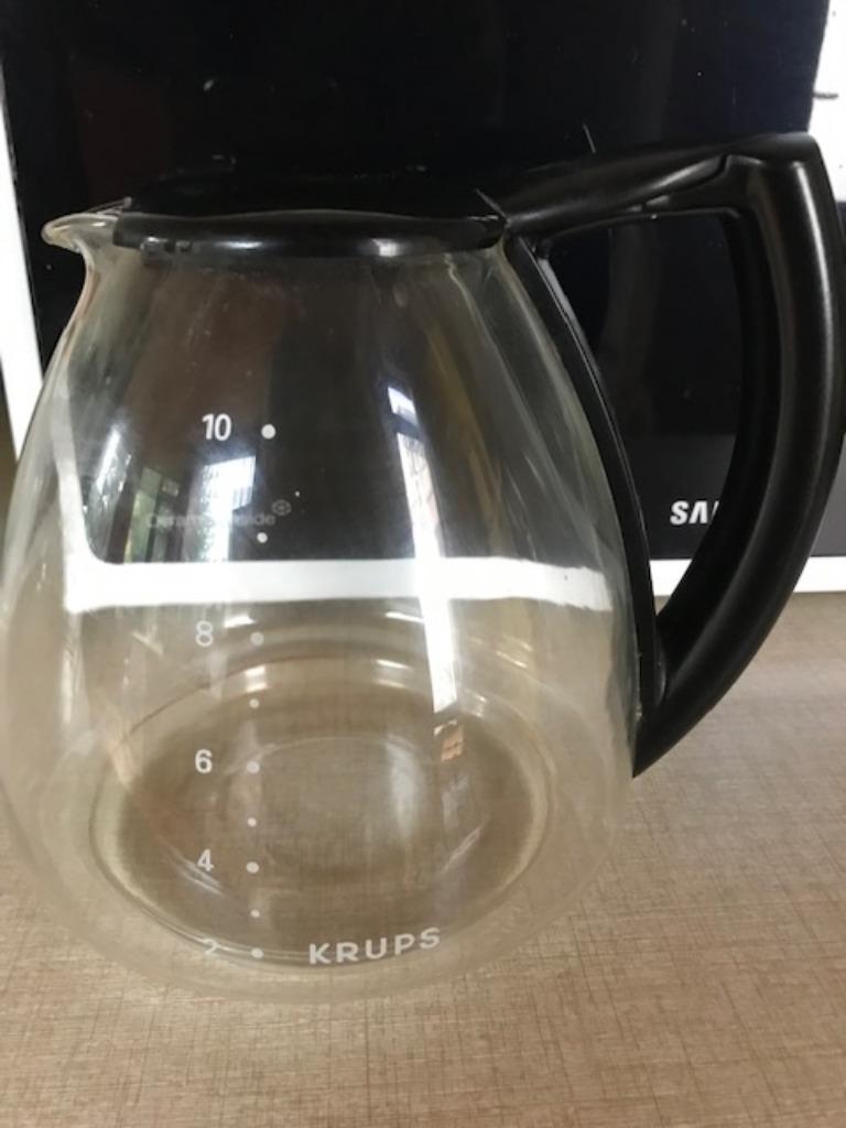 glazen koffiekan Krups, Ophalen, Gebruikt