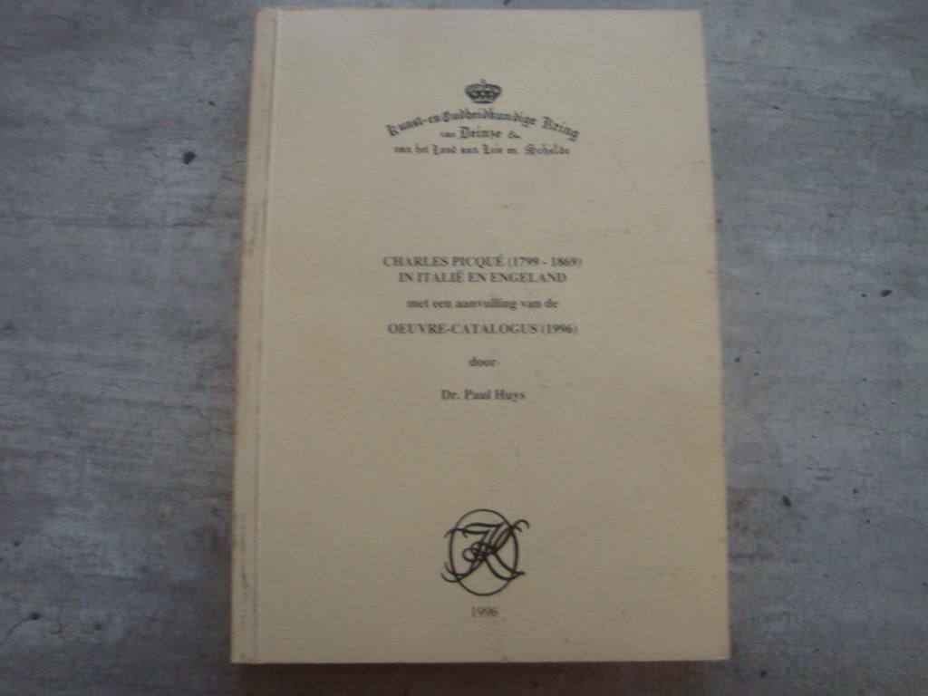 CHARLES PICQUE (1799-1869) IN ITALIË EN ENGELAND -GESIGNEERD, Boeken, Geschiedenis | Stad en Regio, Ophalen of Verzenden, Gelezen