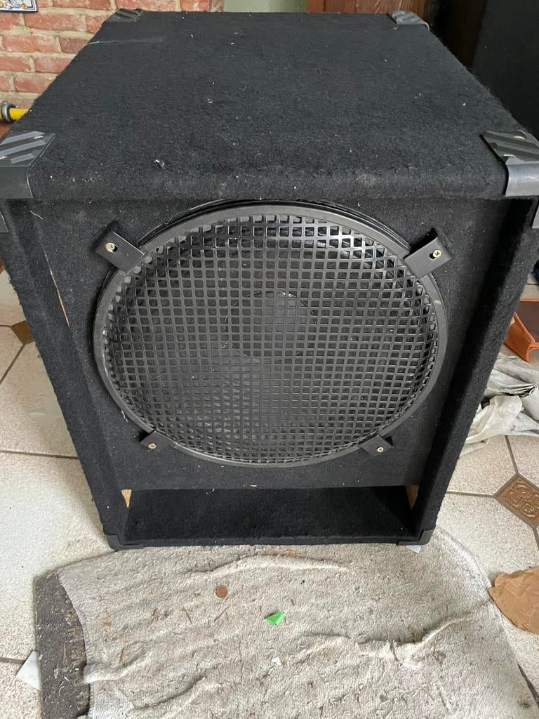 Bas cab diy met Beyma speaker, Ophalen, Gebruikt, Basgitaar, 100 watt of meer