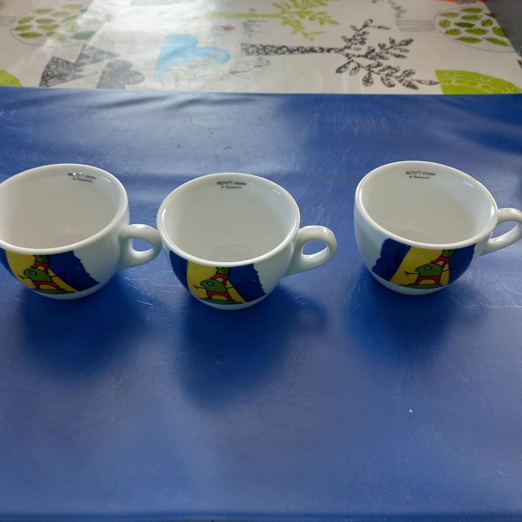 tasses à café « Artist's Vision », Collections, Enlèvement, Comme neuf, Tasse et/ou soucoupe