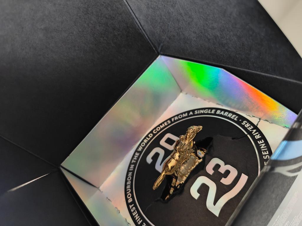 Blanton's LMDW 2023 River Edition Barrel #19 - Bouchon "O", Neuf, Autres régions, Enlèvement ou Envoi, Pleine