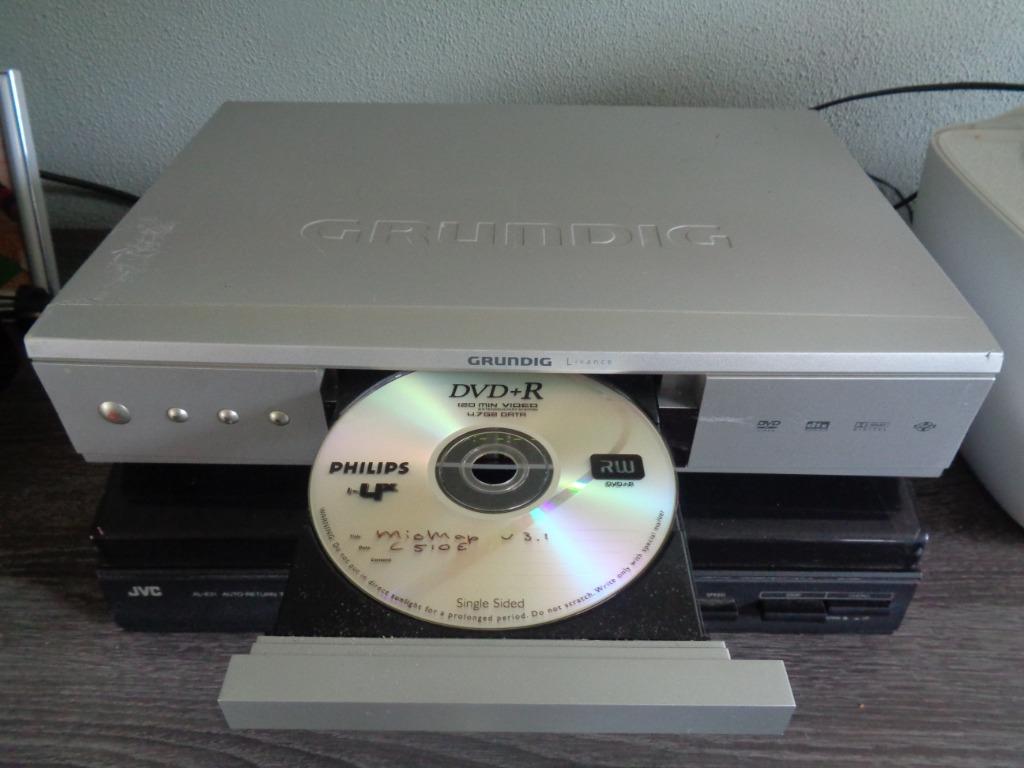 Lecteur DVD Grundig GPD3200-710 (sans télécommande), Enlèvement ou Envoi, Utilisé, Lecteur DVD, Autres marques
