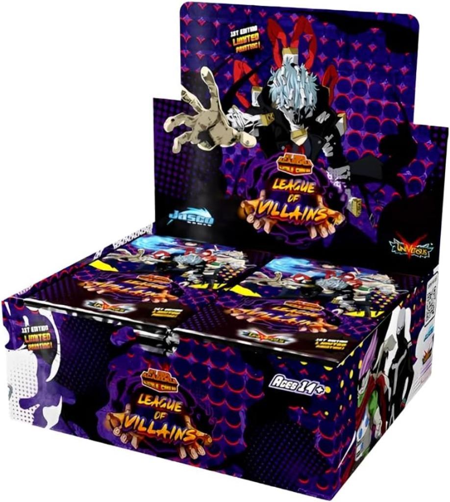 My Hero Academia CCG - Series 4 - League of Villains Booster, Ophalen of Verzenden, Nieuw, Boosterbox, Foil