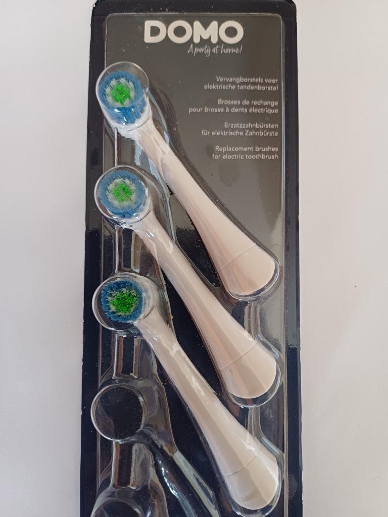 DOMO vervangborstels voor elektrische tandenborstel, Ophalen, Nieuw, Tandenborstel