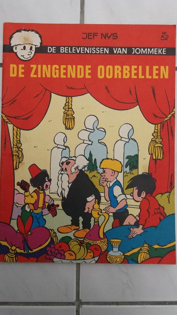 Jommeke – De zingende oorbellen / nummer 52, Jef Nys, Enlèvement ou Envoi, Une BD, Utilisé