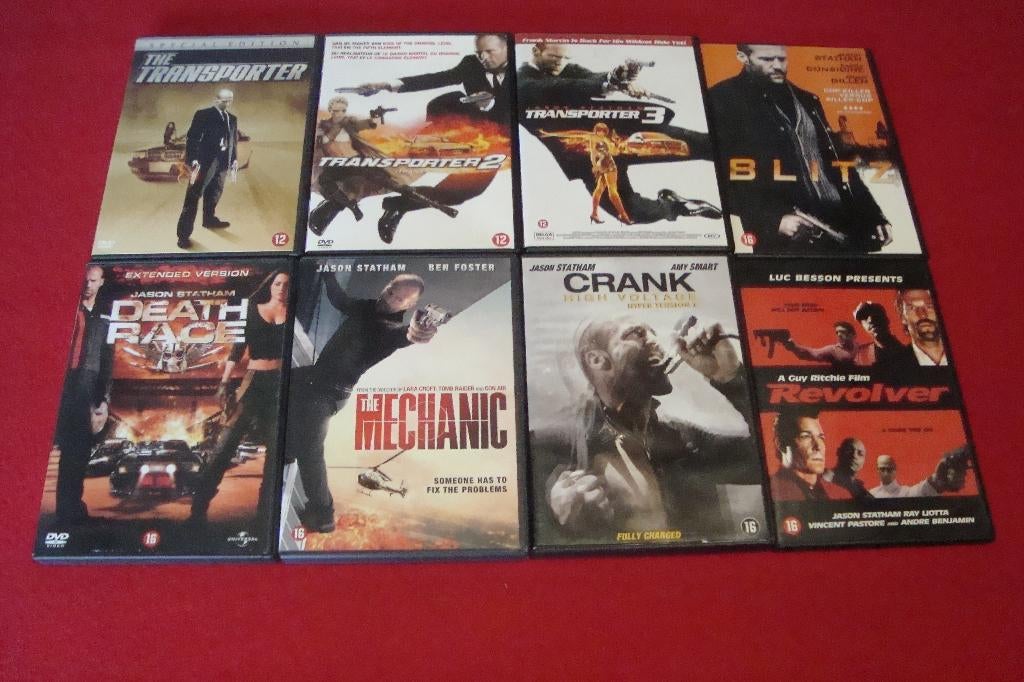 11 dvd's met jason statham, Cd's en Dvd's, Ophalen of Verzenden, Actie