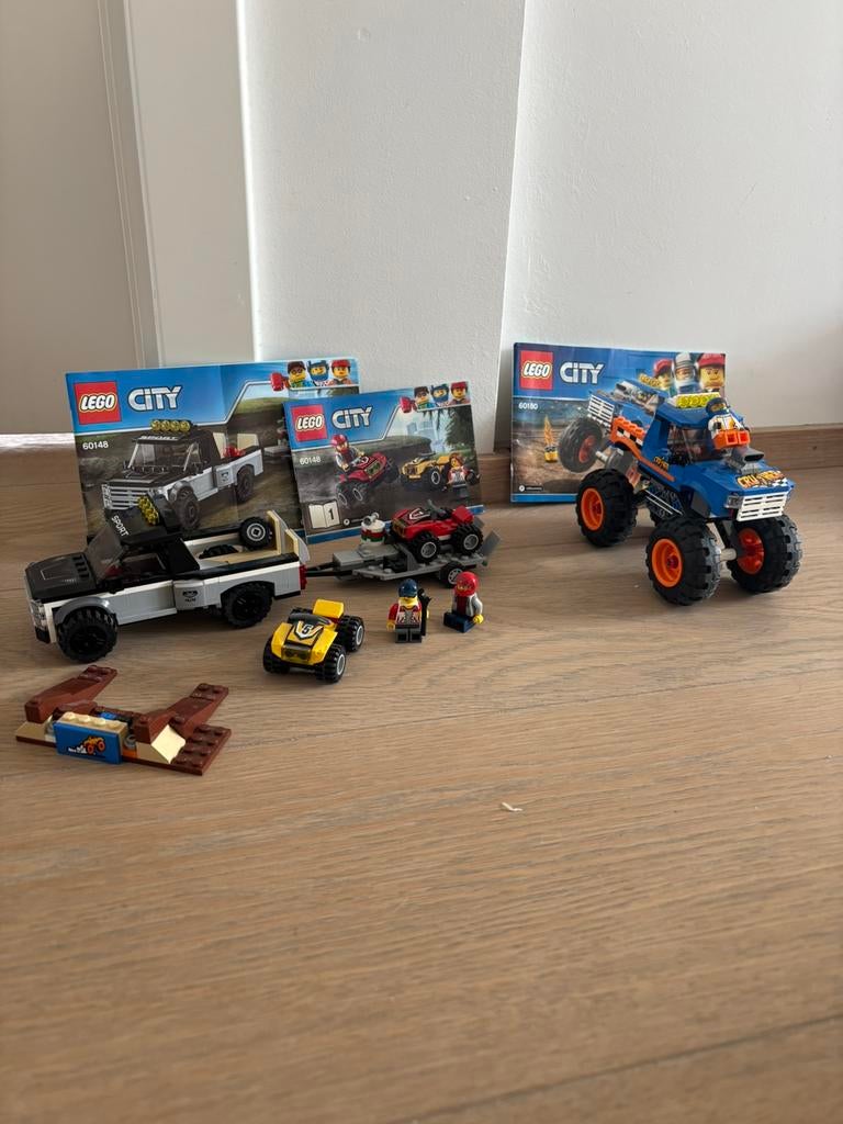 Lego city 60180 + 70148, Ophalen, Zo goed als nieuw, Lego