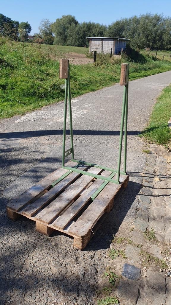 Ridelle de transport de baignoire 80cm pour rack sur palette, Enlèvement