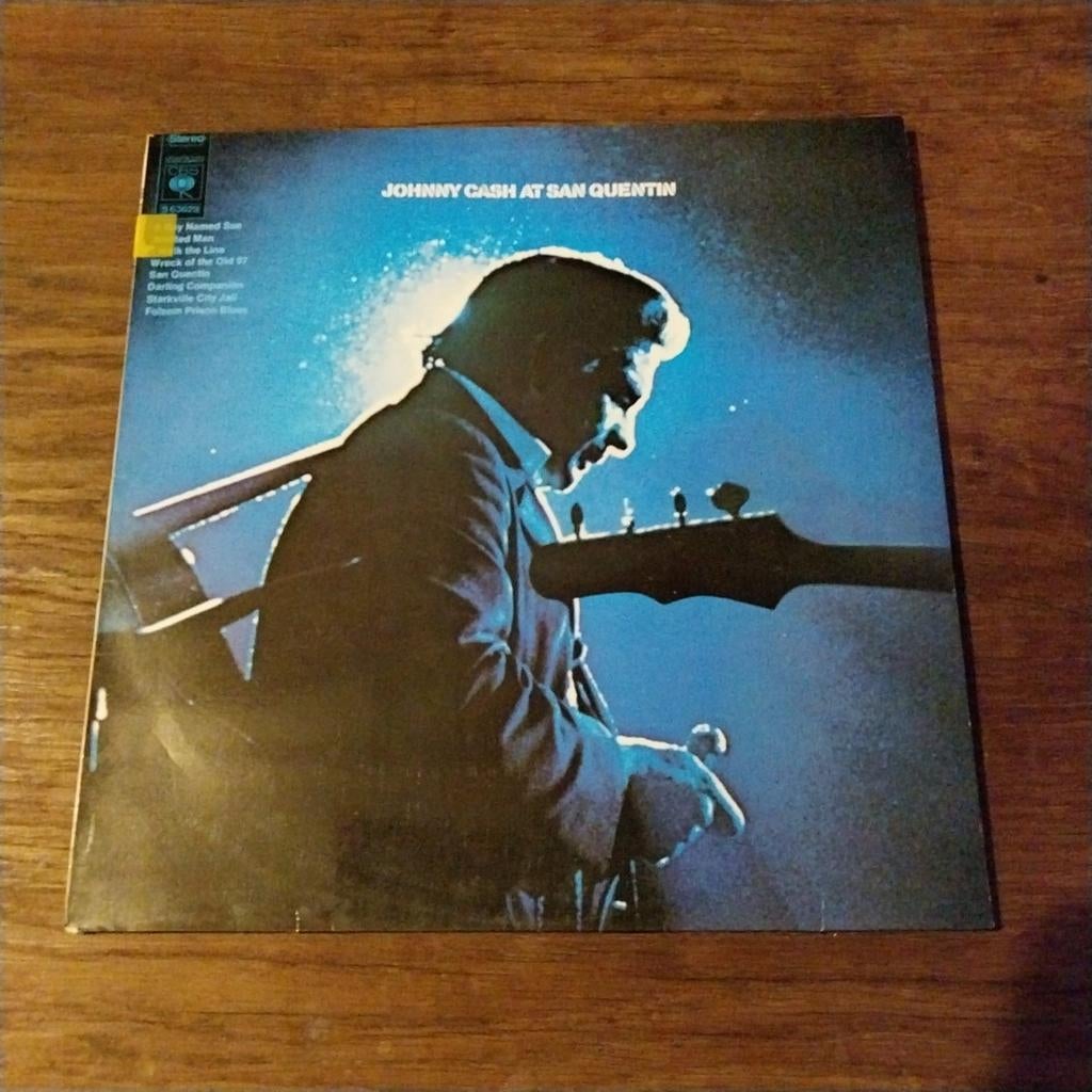 Johnny Cash – At San Quentin (1969) LP – CBS, Ophalen