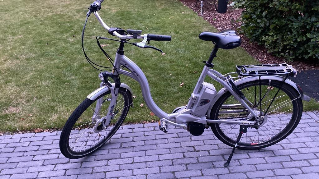 elektrische fiets Flyer, Fietsen en Brommers, Elektrische fietsen, Gebruikt, Overige merken, 30 tot 50 km per accu, Ophalen