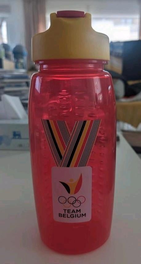Gourde de vélo - Team Belgium - comme neuf., Enlèvement ou Envoi, Comme neuf