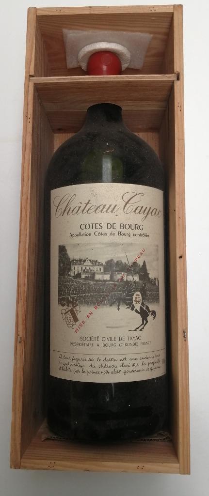 Impériale de château Tayac 1982 - côte de Bourg, Pleine, Comme neuf, Enlèvement, Vin rouge