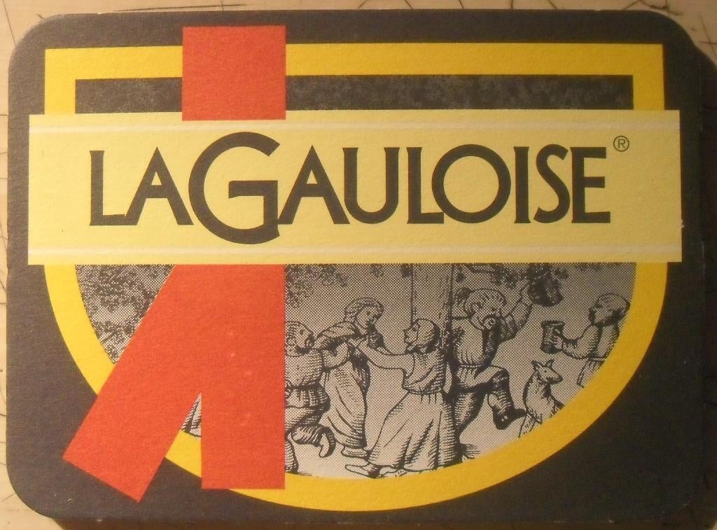 Sous-bock La Gauloise, Collections, Marques de bière, Enlèvement ou Envoi, Sous-bock