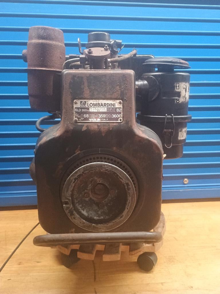 Lombardini motor 6ld360, Ophalen, Gebruikt