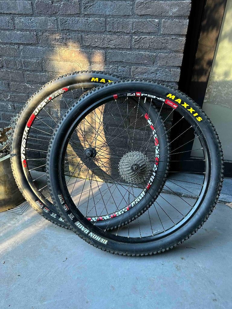 Paire de roues de vélo de montagne 29 pouces QR Disc, Vélos & Vélomoteurs, Enlèvement, Utilisé, Roue, DT-Swiss