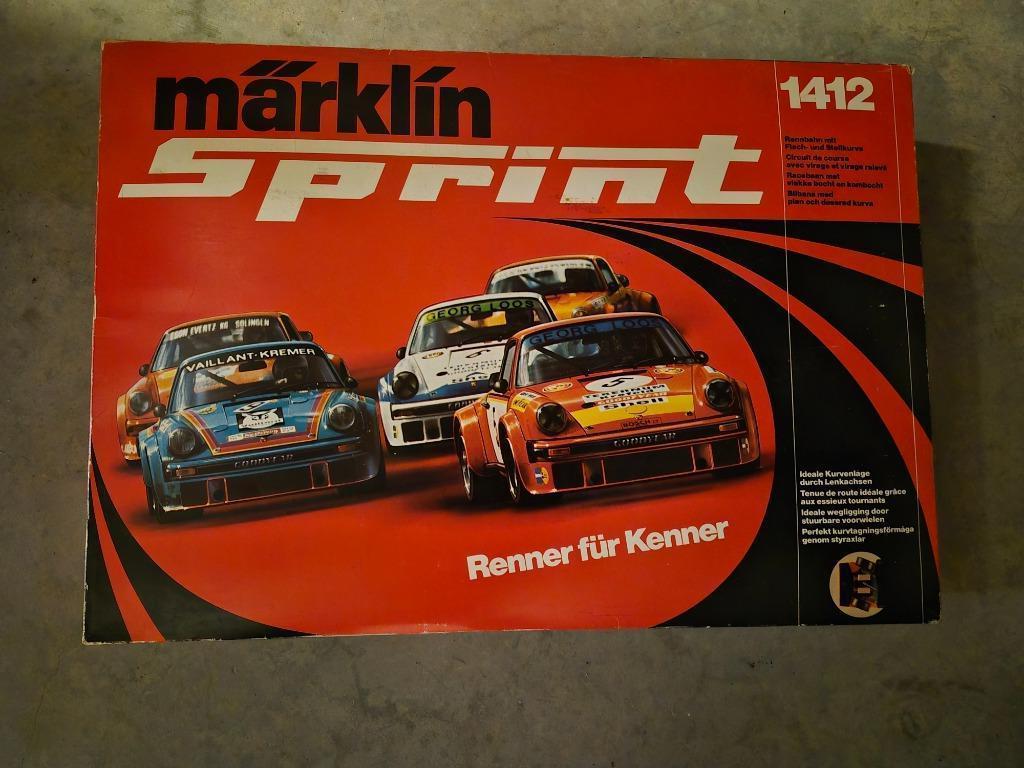 Marklin Sprint 1412, Kinderen en Baby's, Speelgoed | Racebanen, Overige merken, Racebaan, Zelf te bouwen, Ophalen of Verzenden