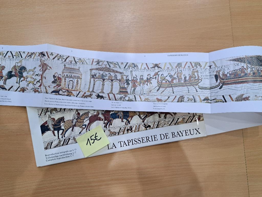 Tapisserie de Bayeux - Manuel scolaire Eveil, Livres, Enlèvement, Utilisé
