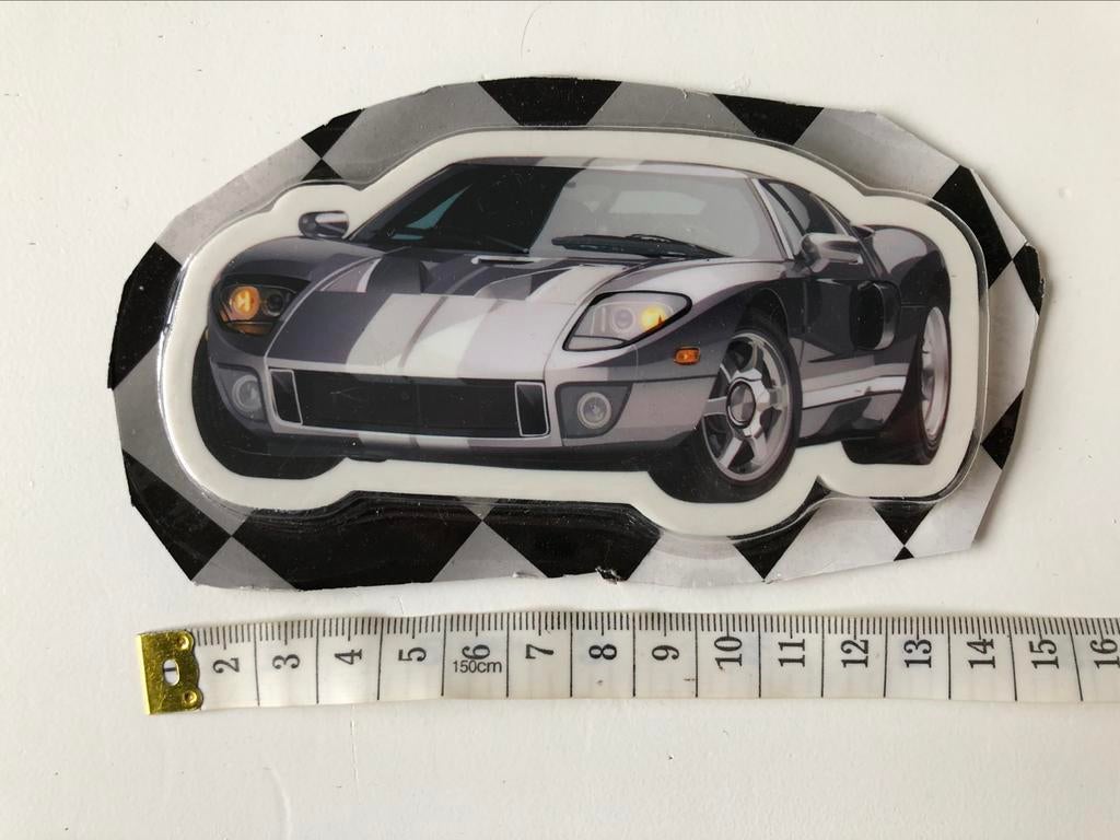 nieuw: grote gom auto 13 x 6 x 1, Diversen, Ophalen of Verzenden, Nieuw