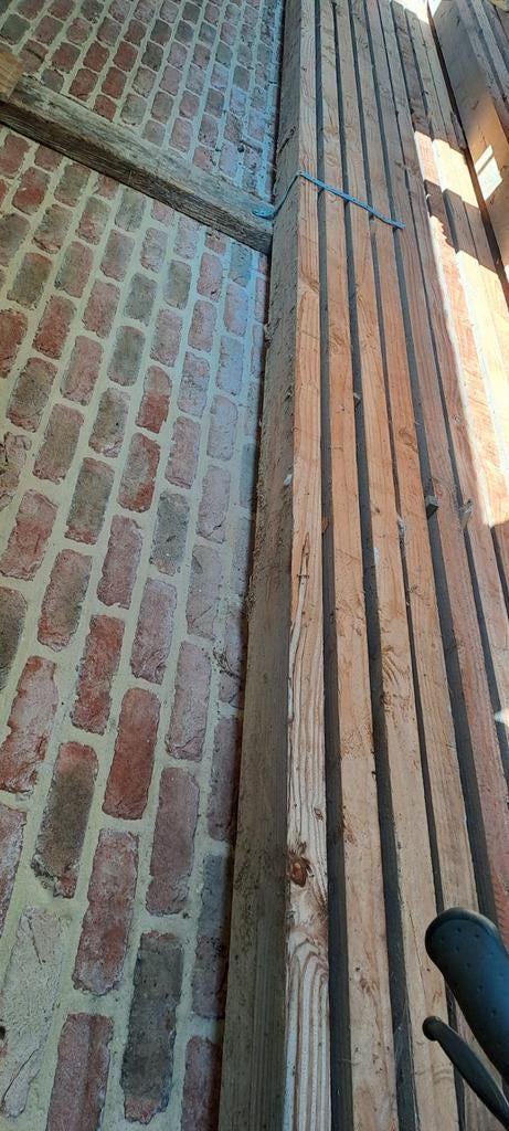 21Oregon balken 5000x145x55    25€ stuk of 400€hele partij, Ophalen, Balken